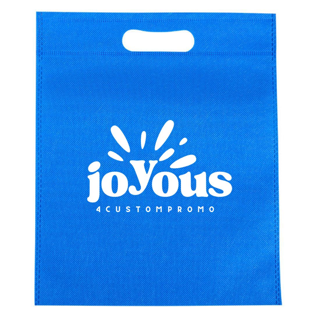 Custom Die Cut Handle Non-Woven Tote Bag - 16