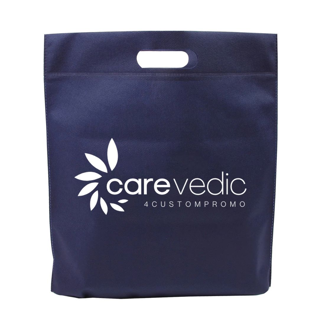 Custom Die Cut Handle Trade Show Non-Woven Tote - 15