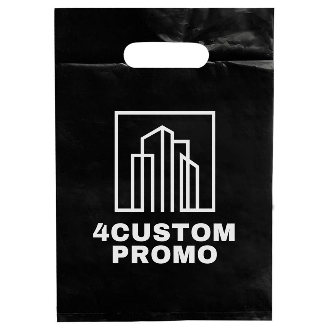 Custom Die Cut Plastic Bag - 8