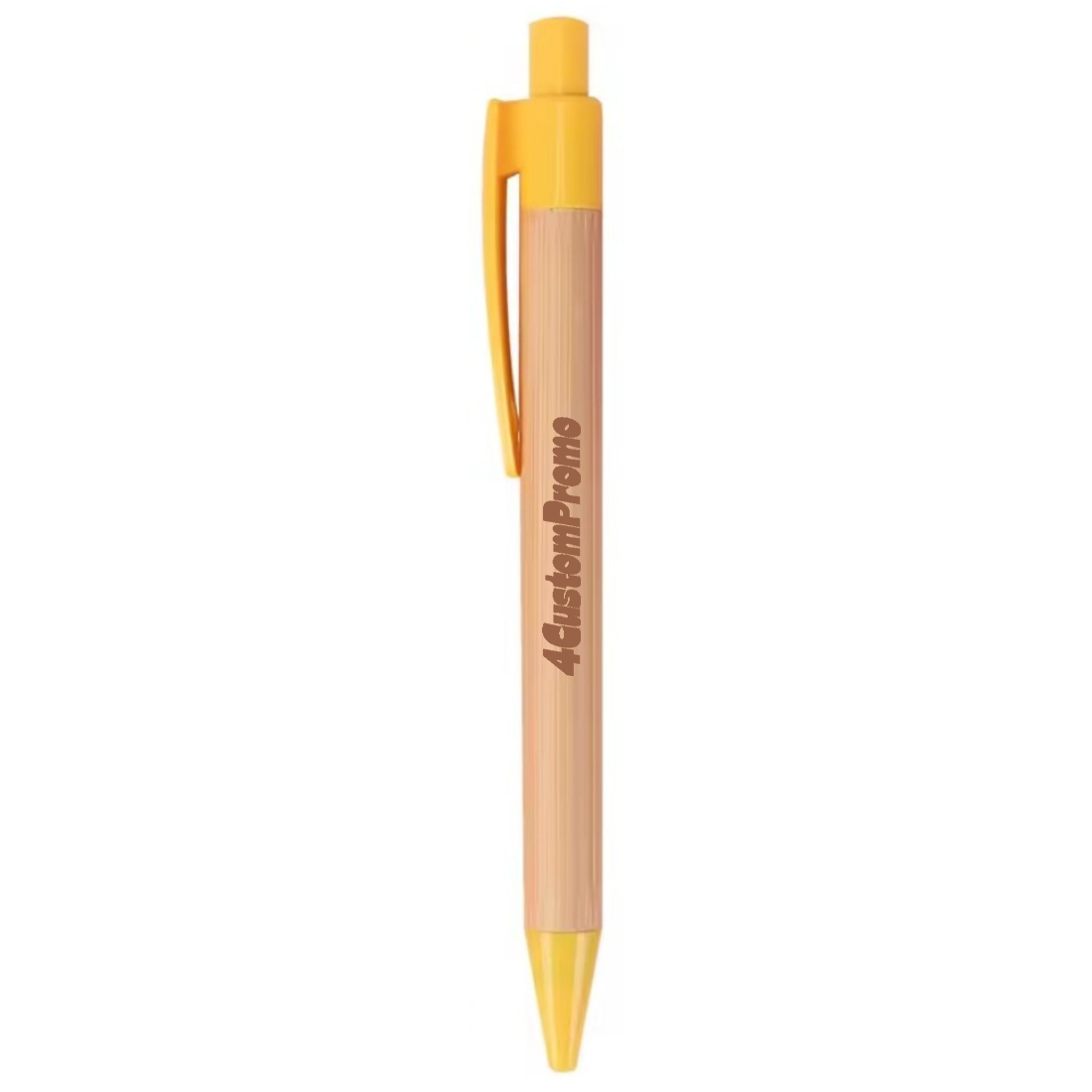 Custom Eco-Friendly Click Bamboo Ballpoint Pen