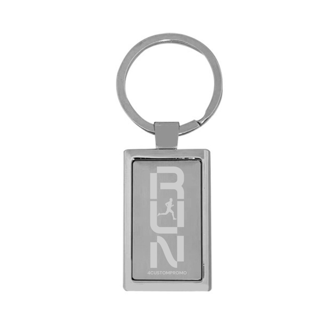 Custom Engraved Zinc Alloy Keychain