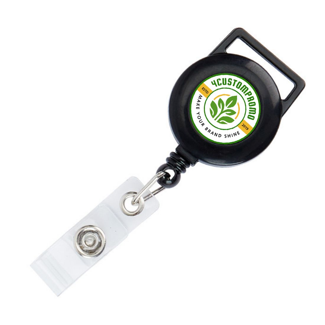 Custom Epoxy Dome Retractable Badge Holder