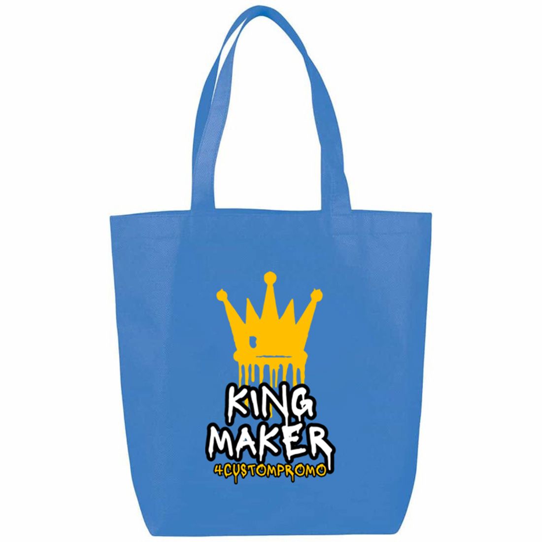 Custom Eros Non-Woven Shopper Tote Bag - 13.5