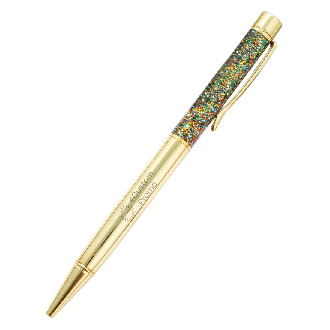 Custom Floating Glitter Ballpoint Pen