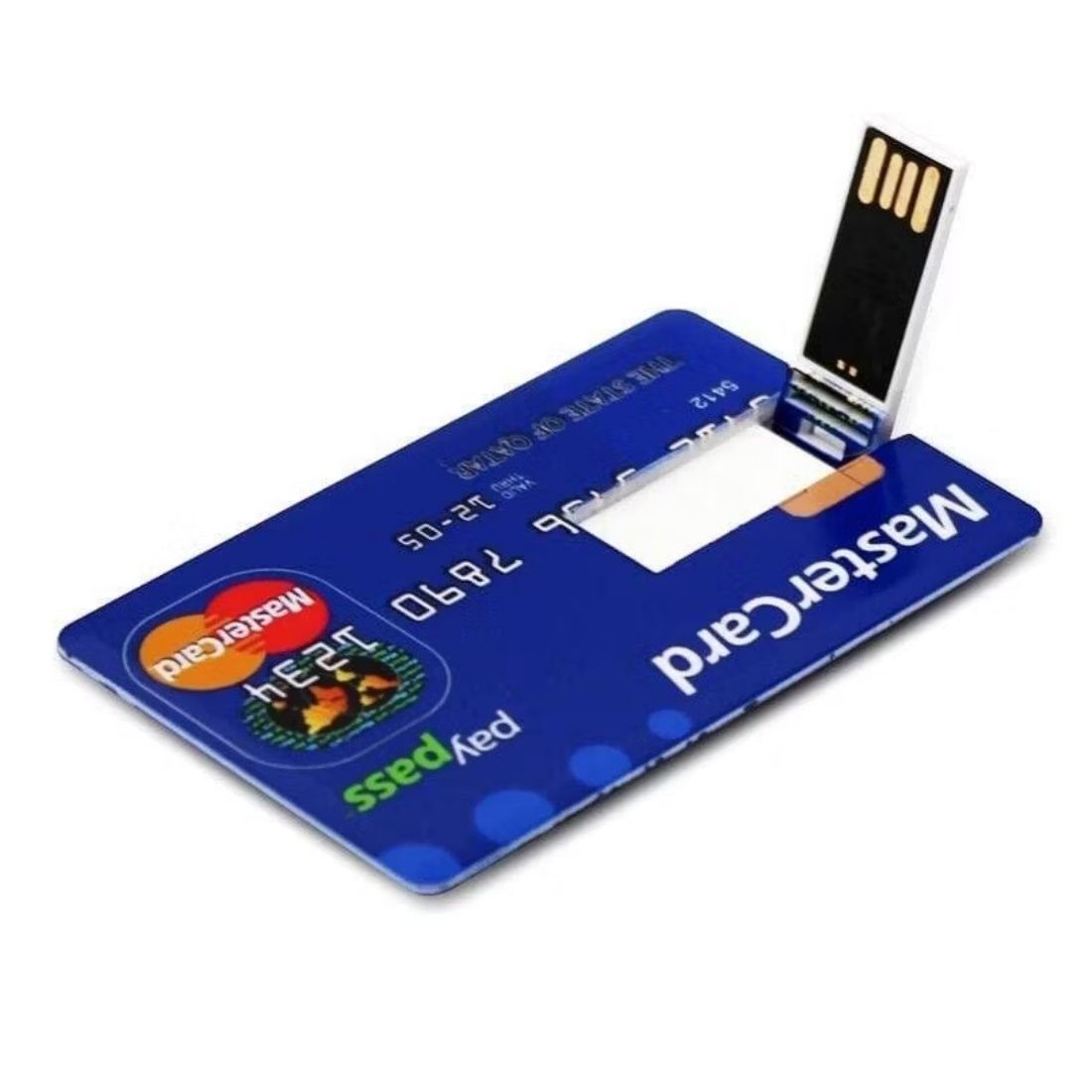 Custom Full Color Credit Card USB Flash Drive