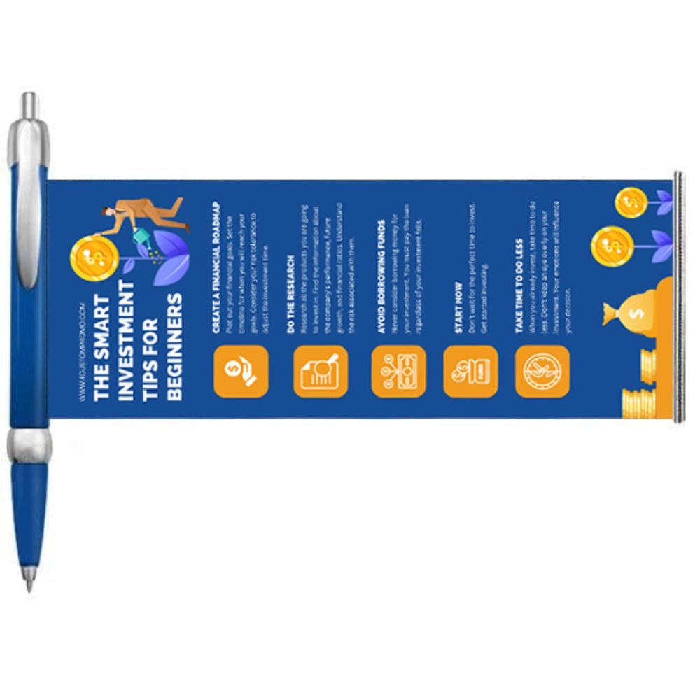 Custom Imprinted Broadcast Banner Pen