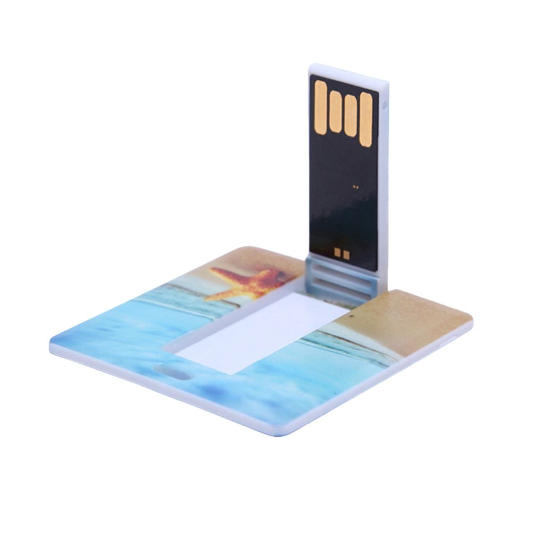 Custom Full Color Square Card USB Flash Drive