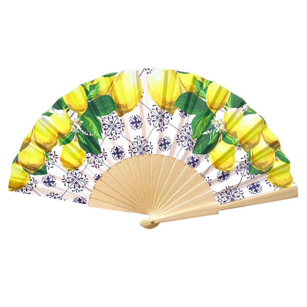 Custom Full Color Wood Folding Hand Fan