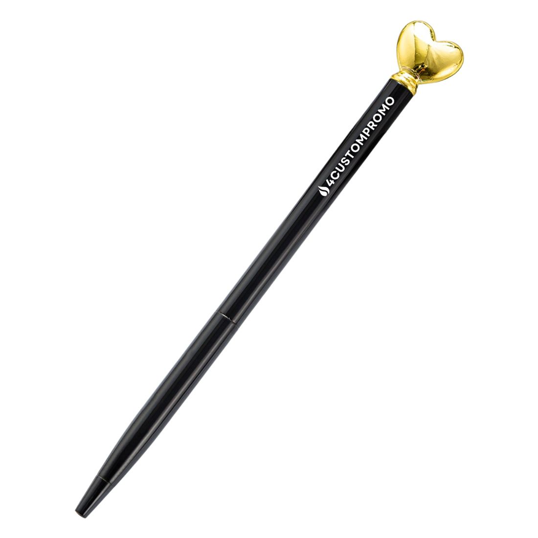 Custom Heart Metal Ballpoint Pen