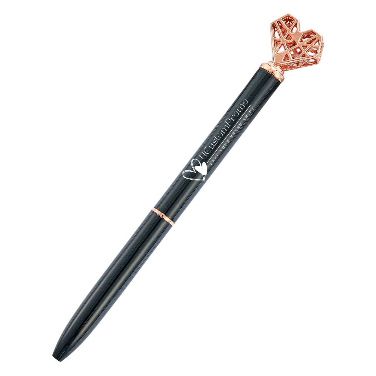 Custom Heart Shaped Ballpoint Pen