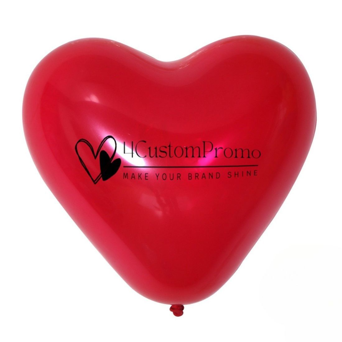 Custom Heart Shaped Latex Balloon - 10