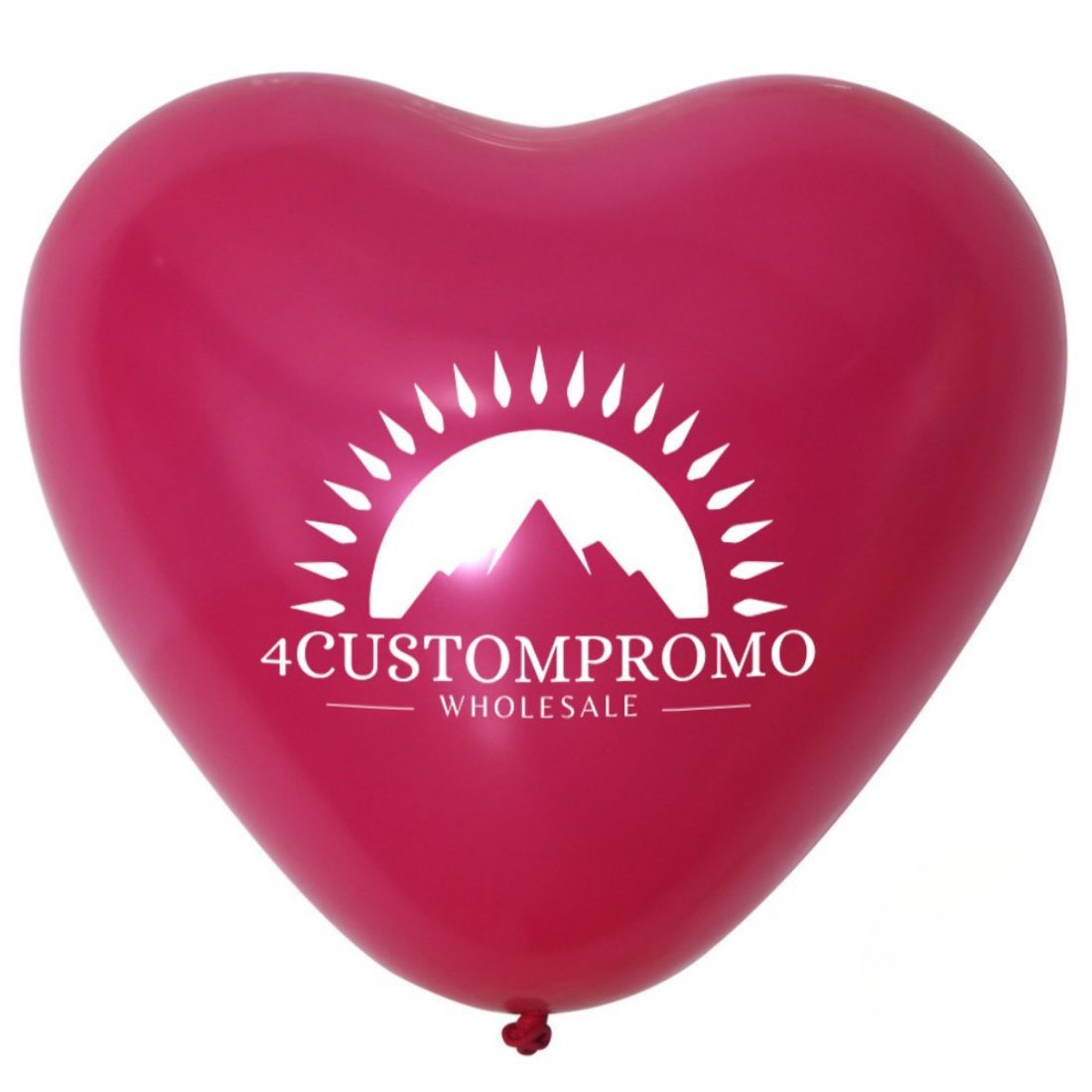 Custom Heart Shaped Latex Balloon - 12