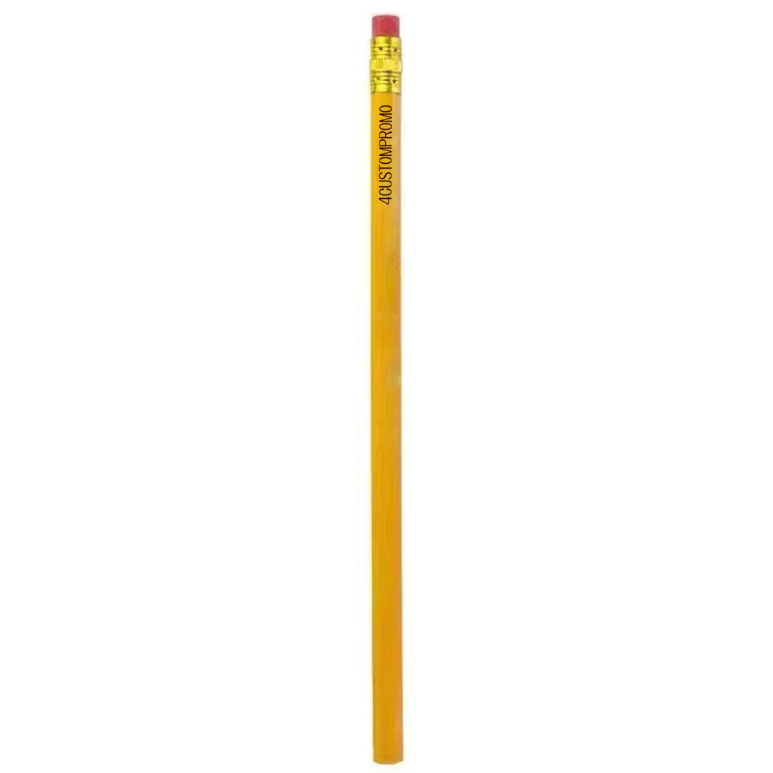 Custom Hex Wooden Pencil with Eraser