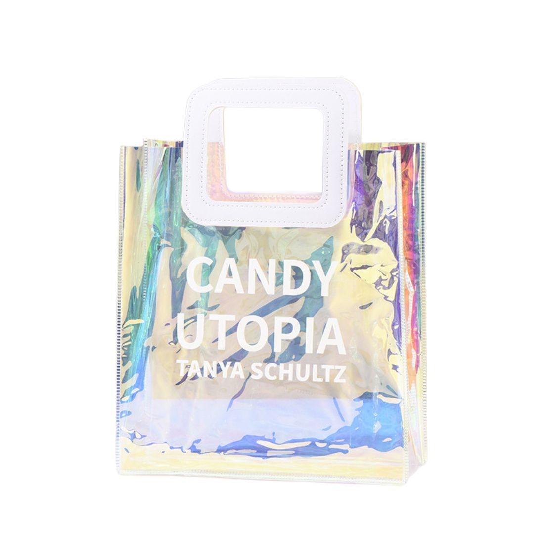 Custom Holographic Clear Gift Bag - 7.87
