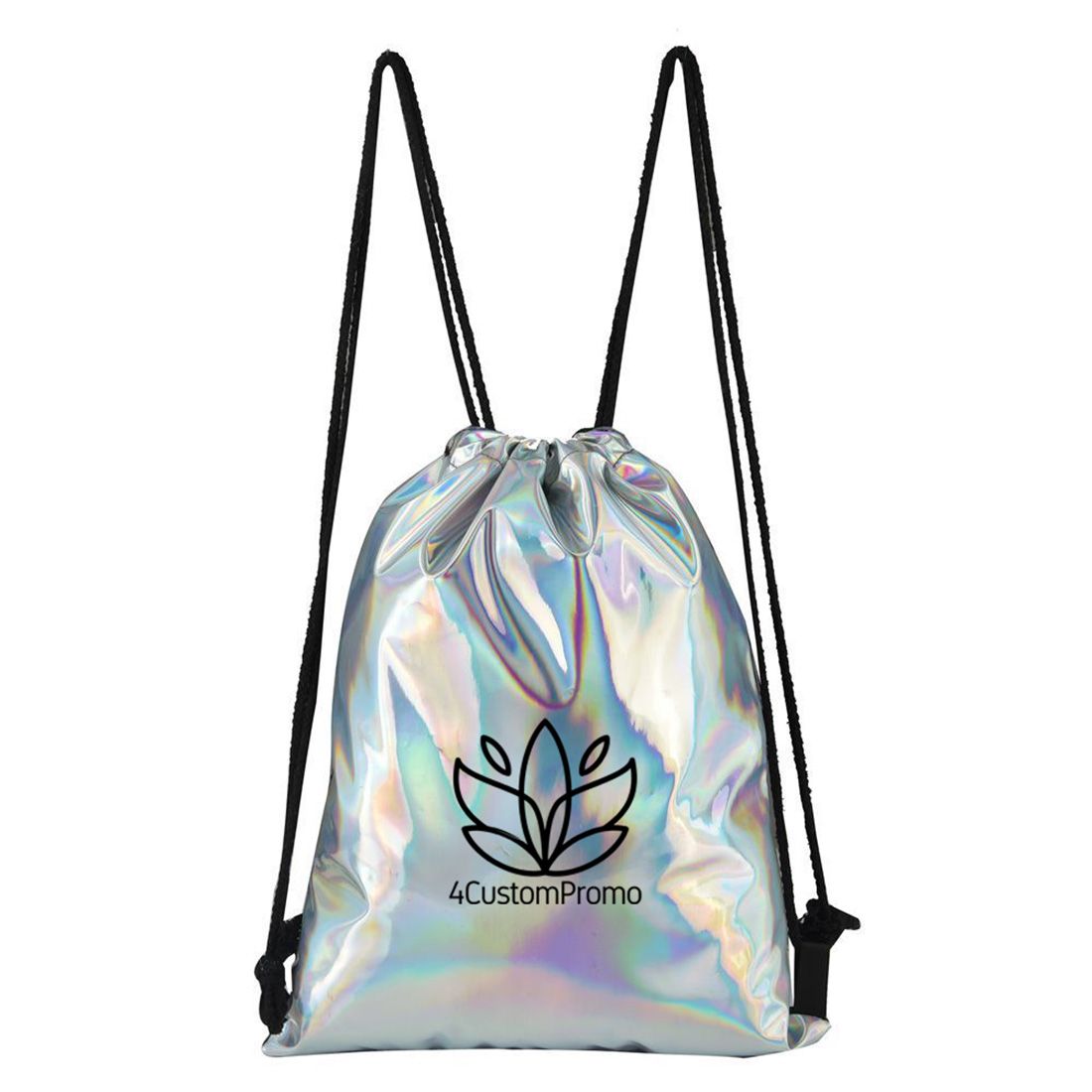 Custom Holographic Drawstring Bag - 14