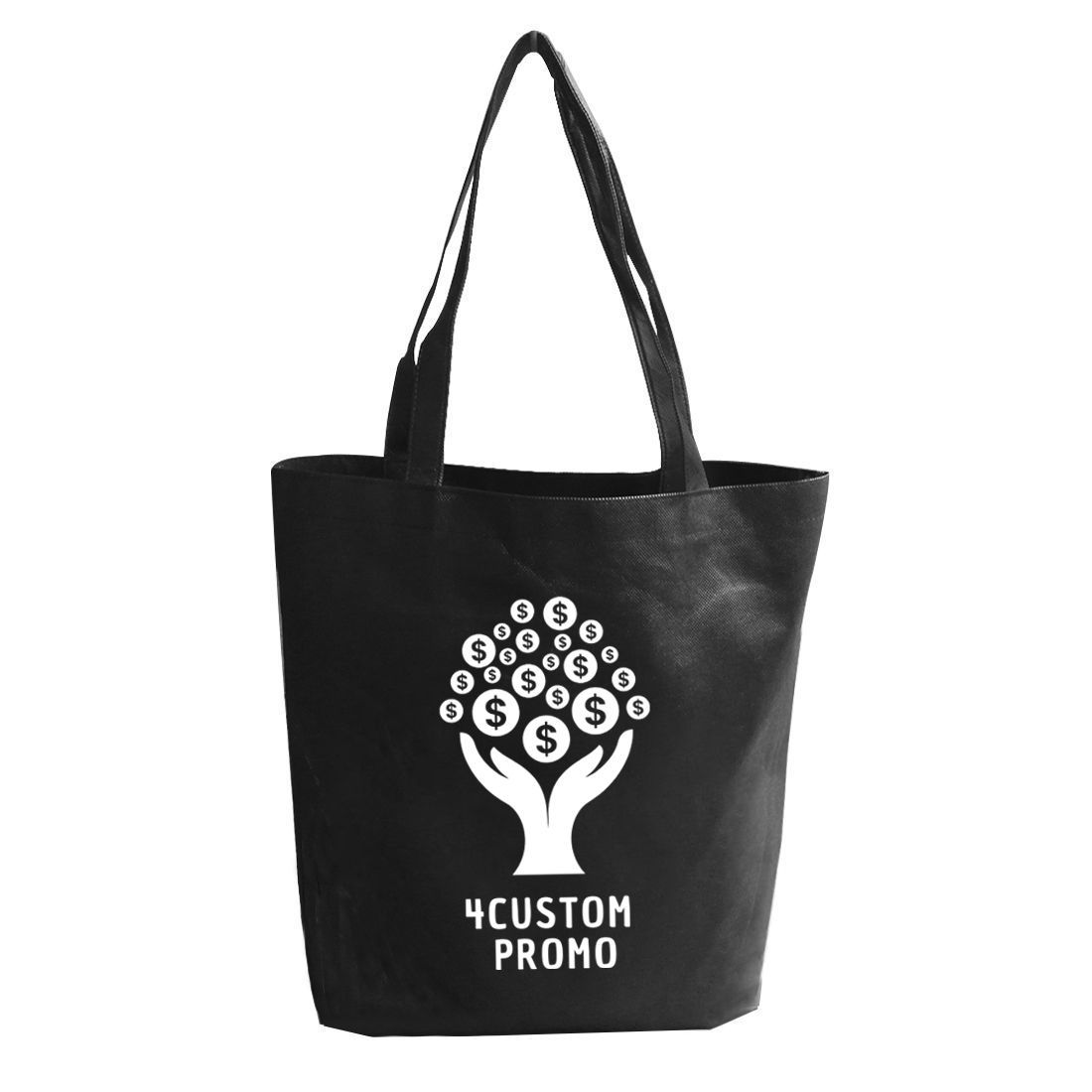 Custom Imprinted Non-Woven Tote Bag - 15