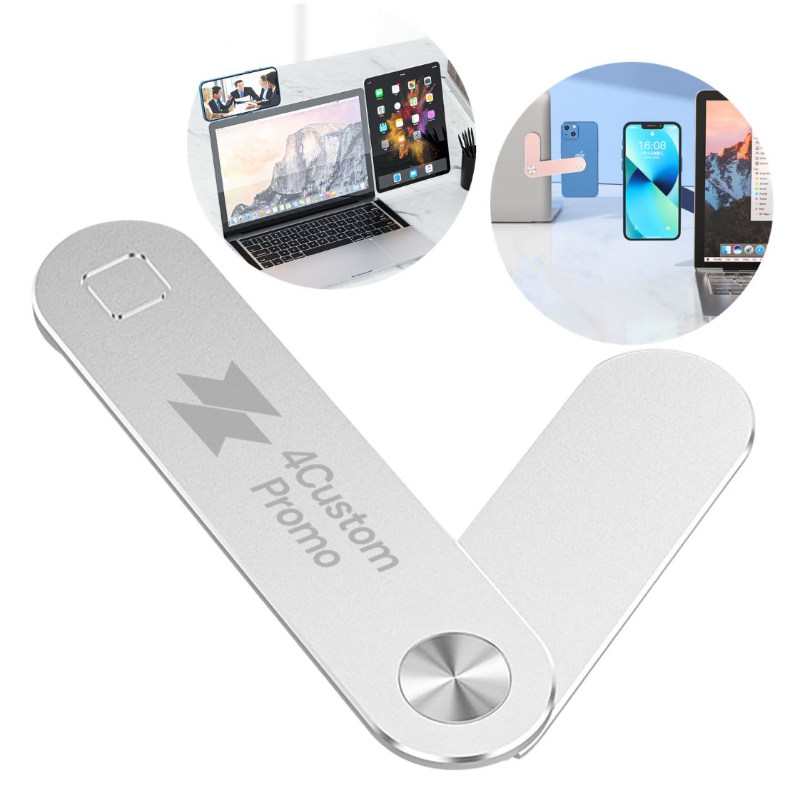Custom Laptop Swivel Phone Mount