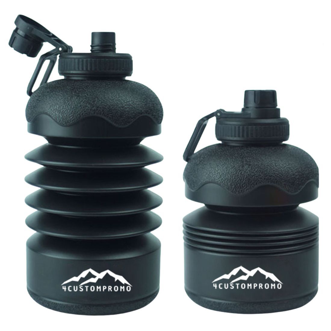 Custom Large Collapsible Sports Water Bottle - 75 oz