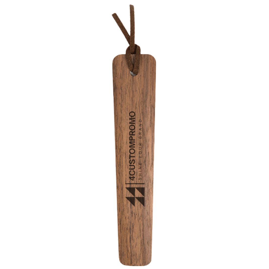 Custom Laser Engraved Wood Bookmark