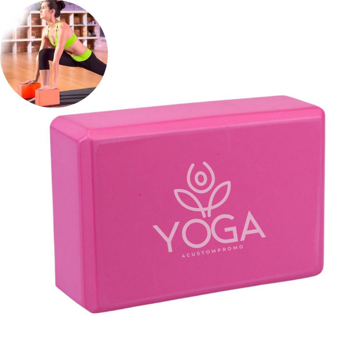 Custom Lightweight EVA Foam Yoga Block