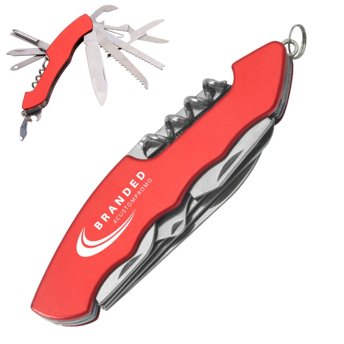 Custom 11-in-1 Survival Pocket Folding Knife