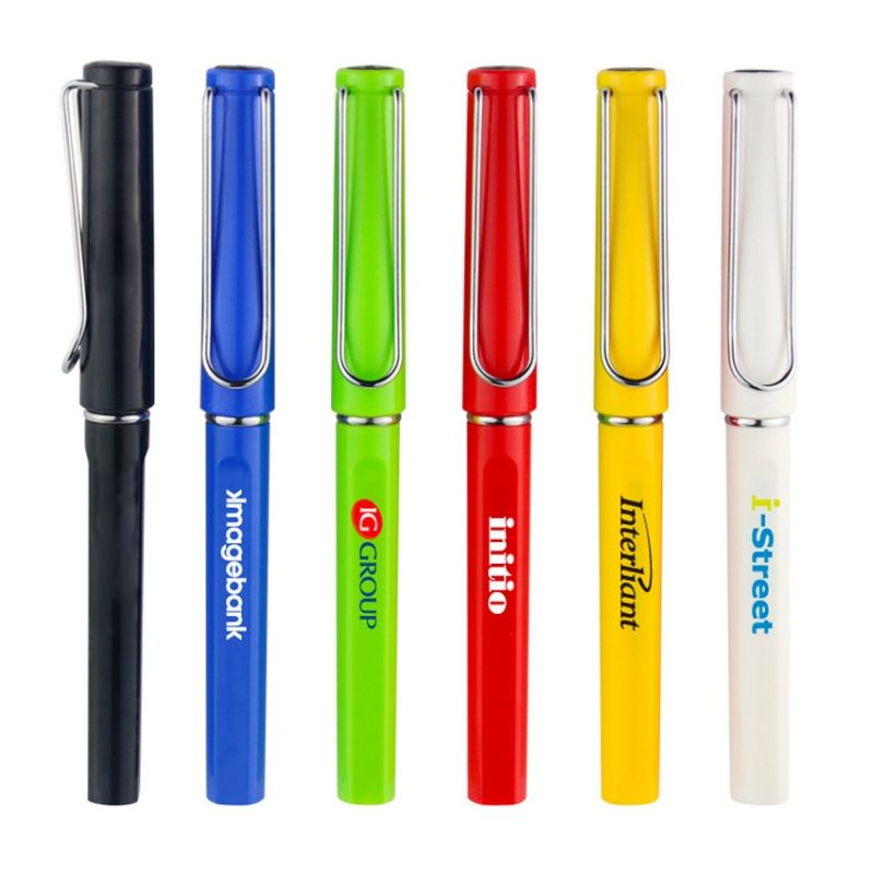 Custom Signing Gel Pen with U-Shaped Clip
