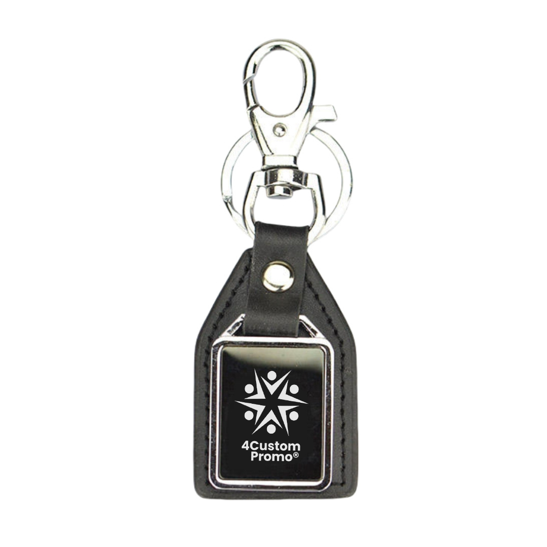 Custom Logo PU Leather Keychain