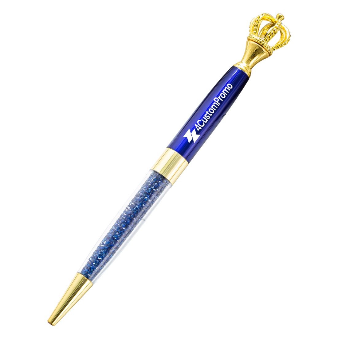 Custom Luxury Crystal Crown Ballpoint Pen
