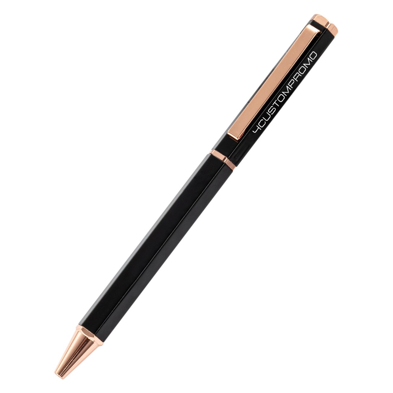 Custom Luxury Hexagonal Metal Twist Pen