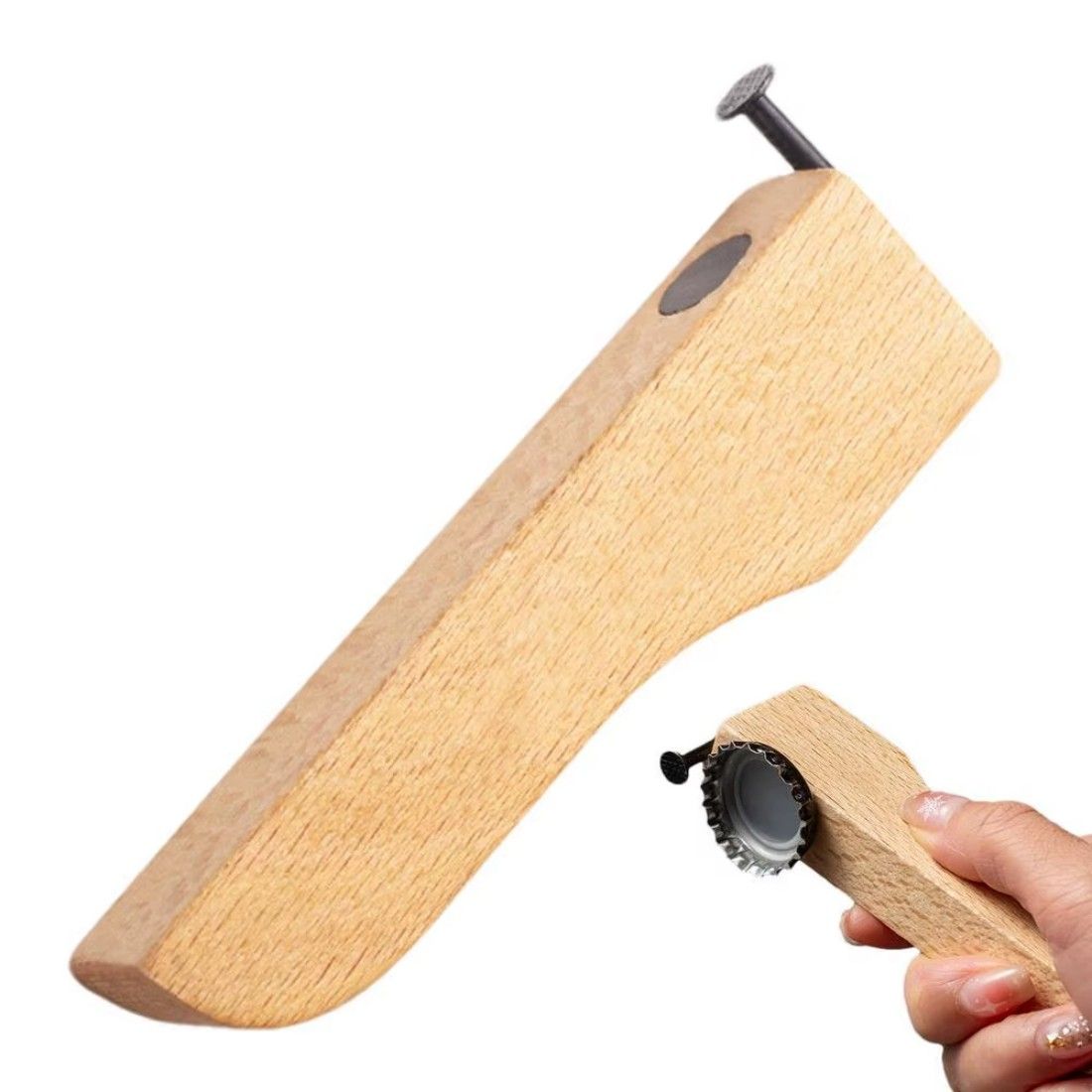 Custom Magnetic Heavy Duty Wood Bottle Opener