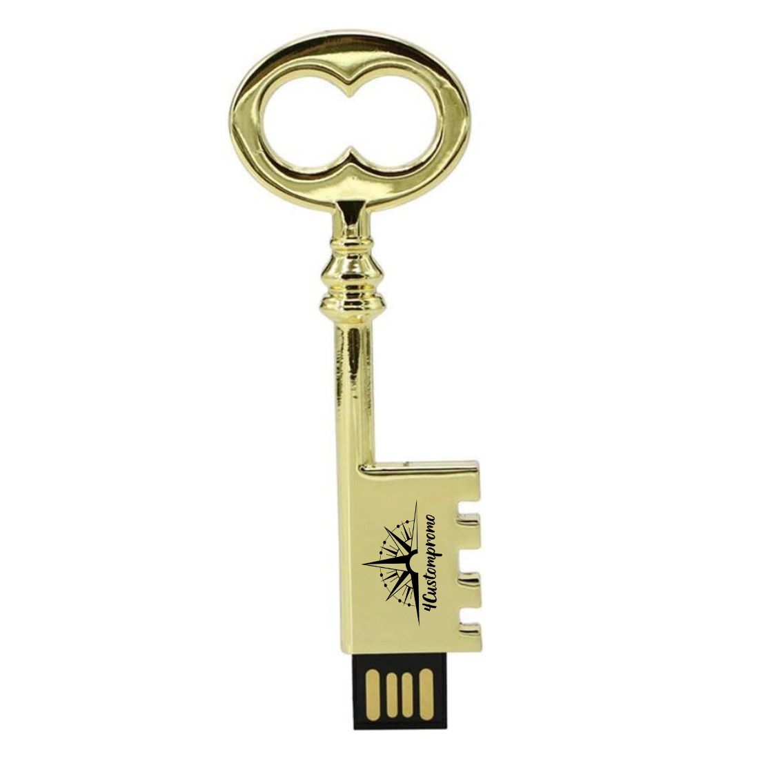 Custom Metal Key Shaped USB Flash Drive