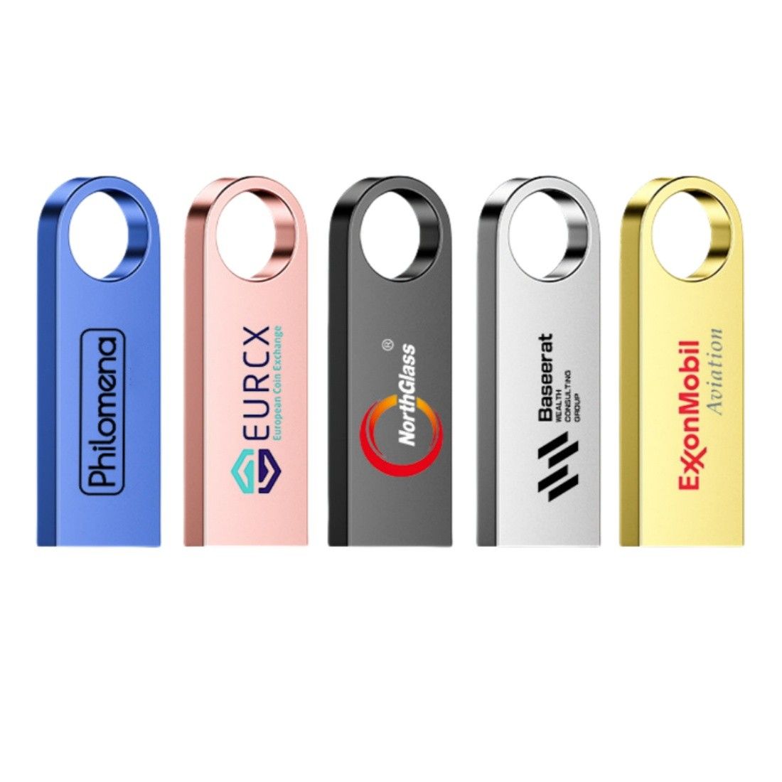 Custom Metal Mini USB Flash Drive