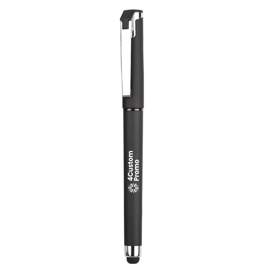Custom Metallic Hughes Gel Pen with Stylus