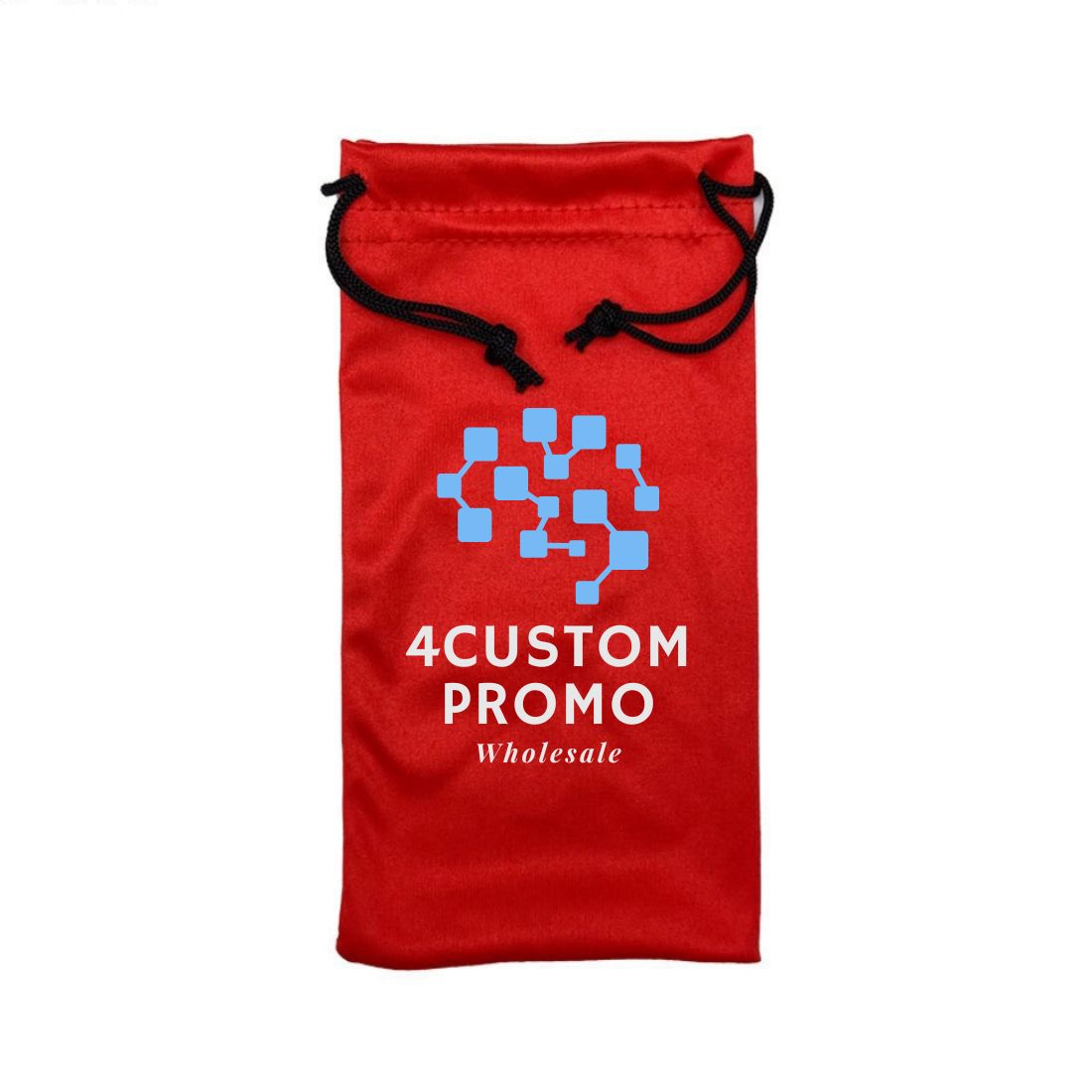 Custom Microfiber Drawstring Pouch for Glasses