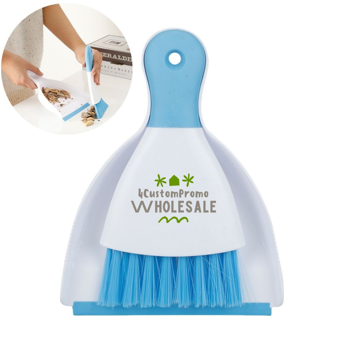 Custom Mini Broom and Dustpan Set