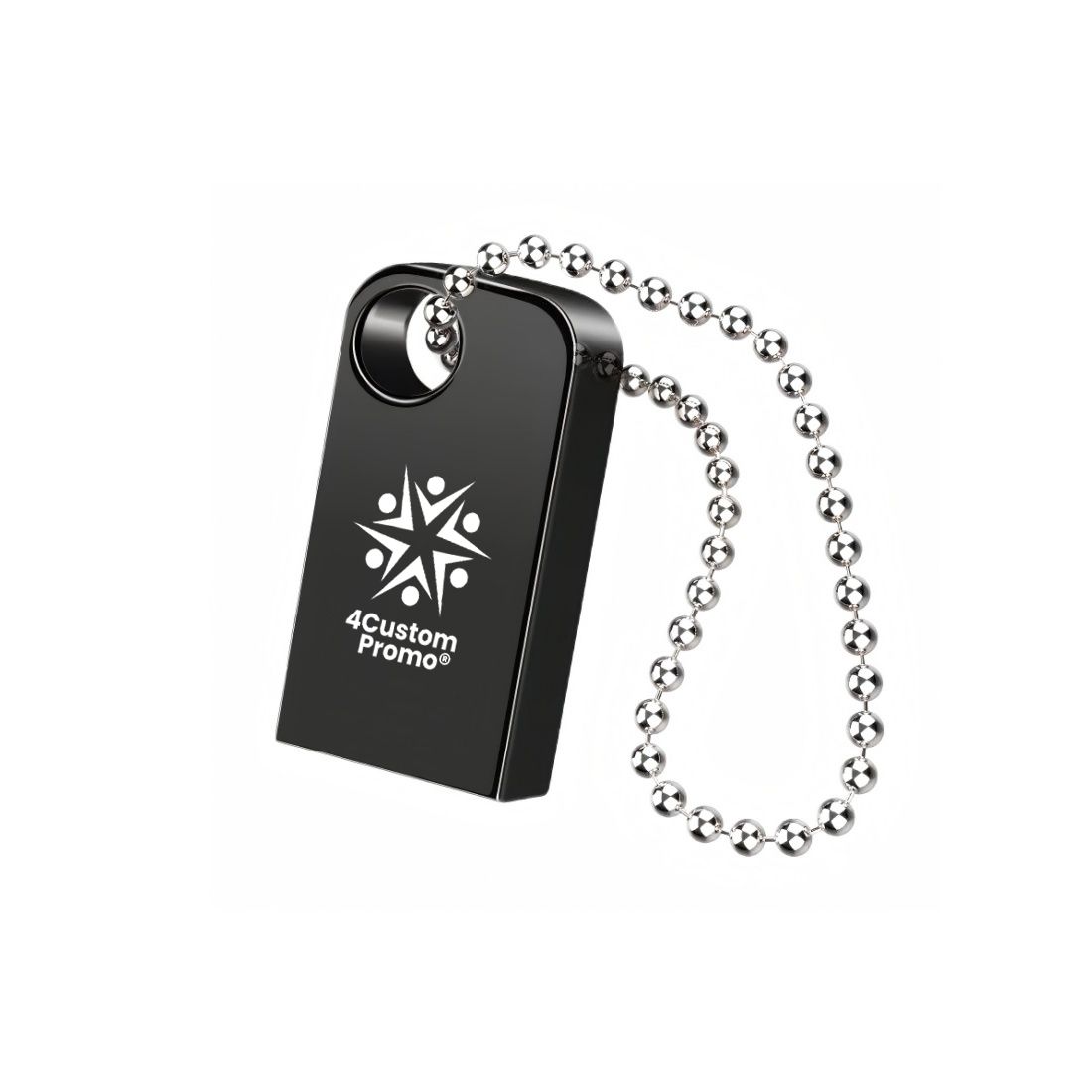 Custom Mini Metal Car USB Drive with Ball Chain