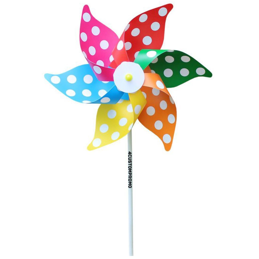 Custom Multicolor Plastic Pinwheel