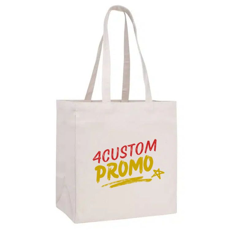 Custom Natural Cotton Tote - 12.5