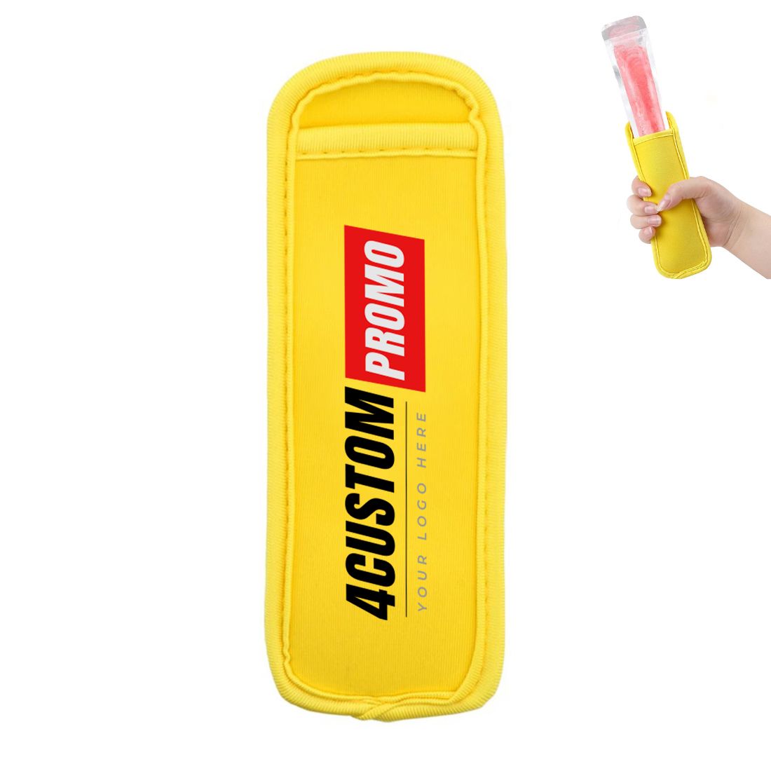 Custom Neoprene Insulated Ice Pop Sleeve