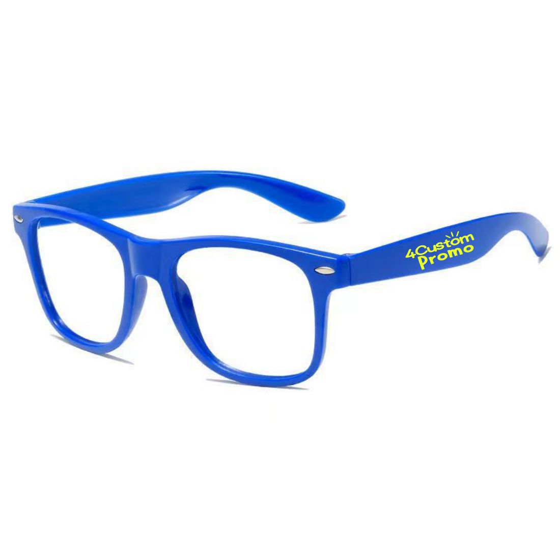 Custom Non-Prescription Clear Lens Glasses