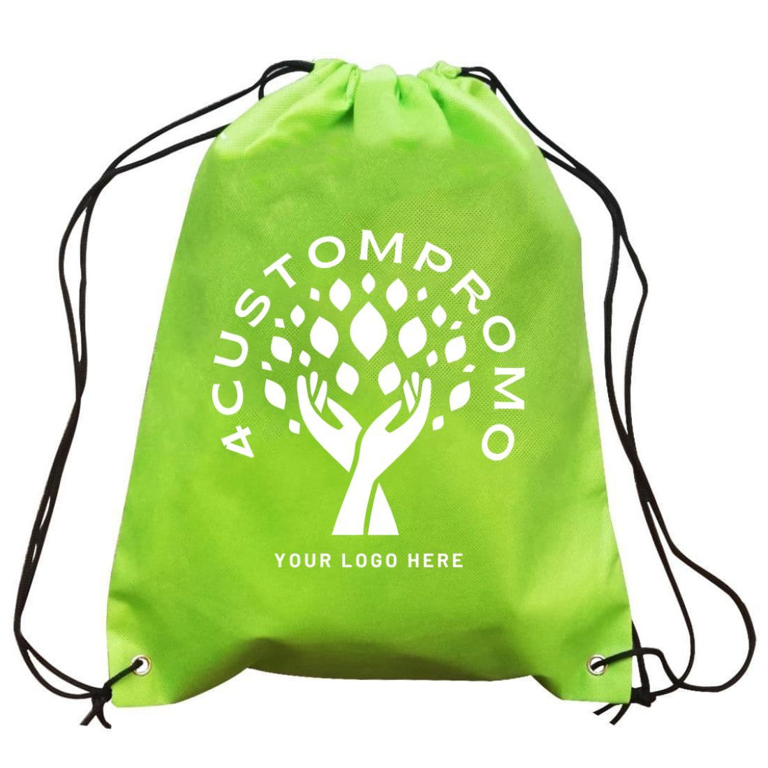 Custom Non-Woven Drawstring Bag - 13
