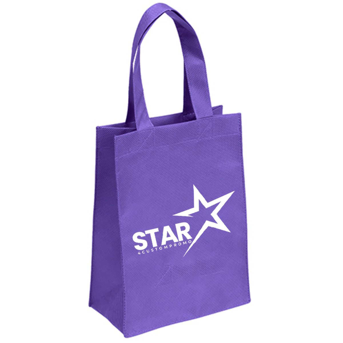Custom Non-Woven Small Grocery Tote Bag - 8