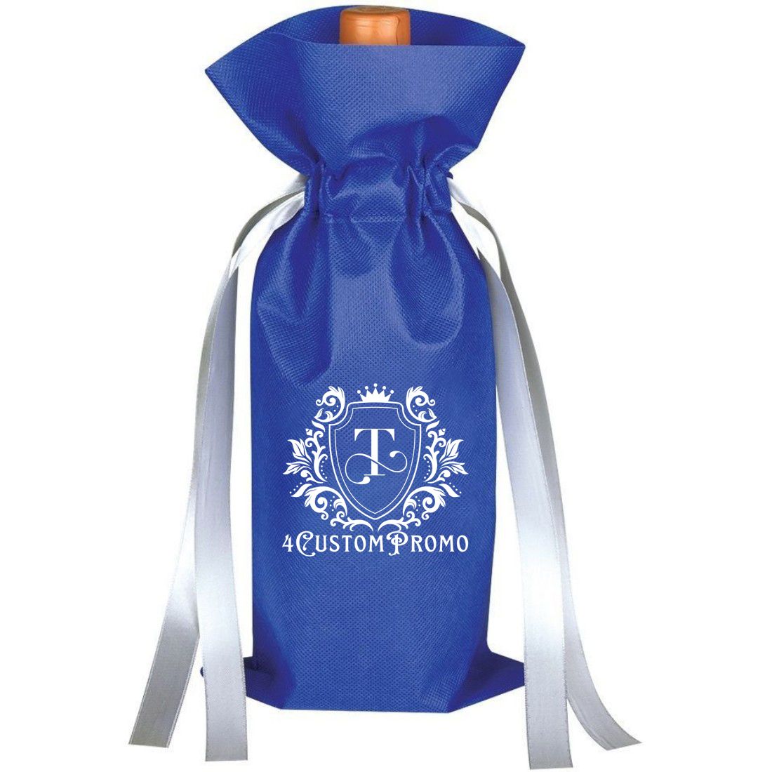 Custom Non-Woven Wine Bottle Gift Bag