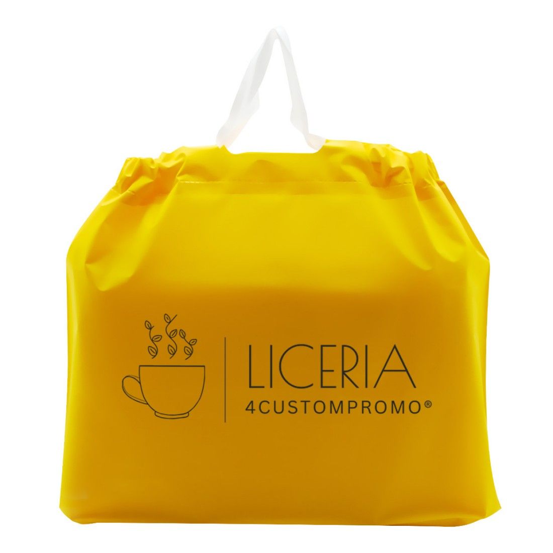 Custom Plastic Drawstring Bags
