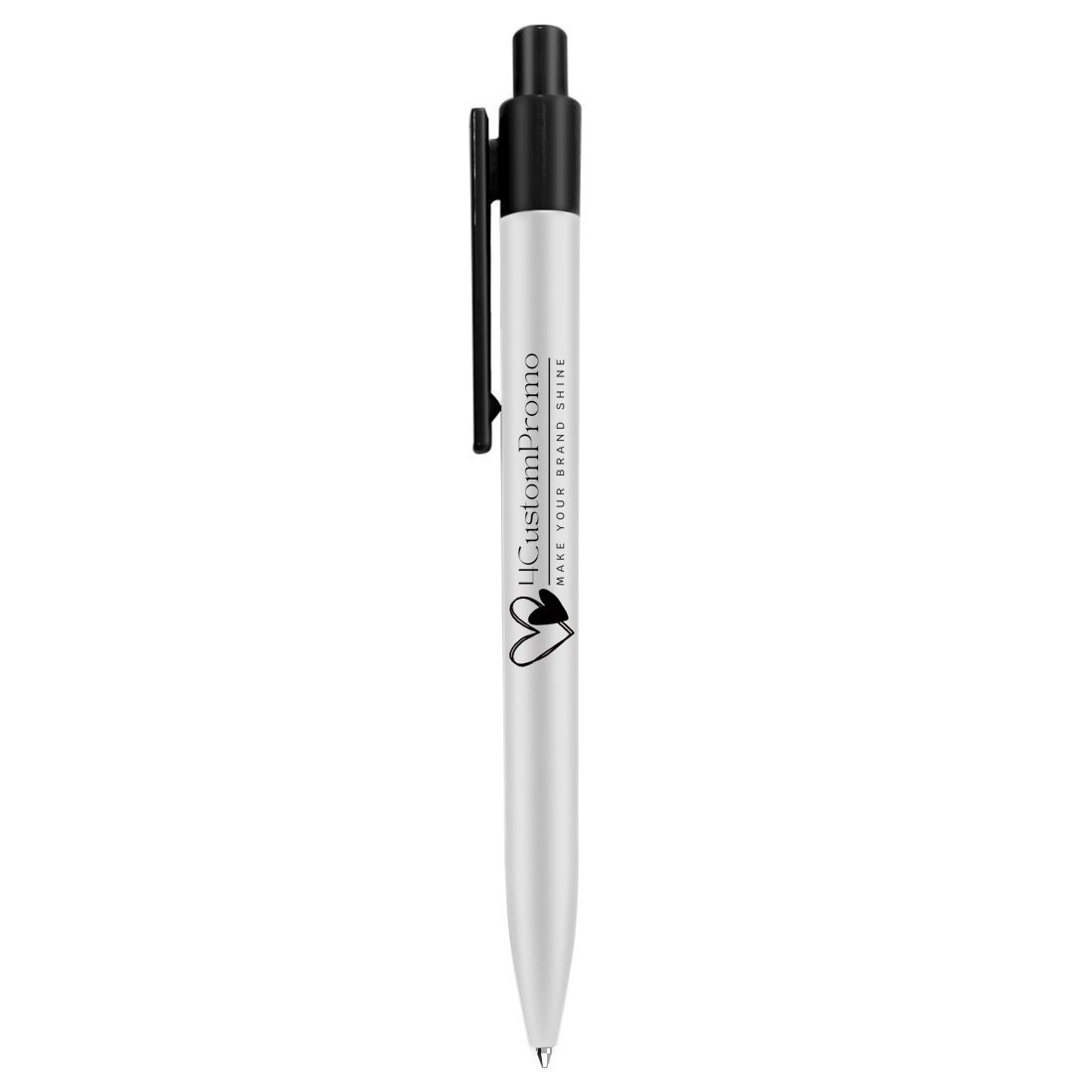 Custom Plastic Push Action Ballpoint Pen