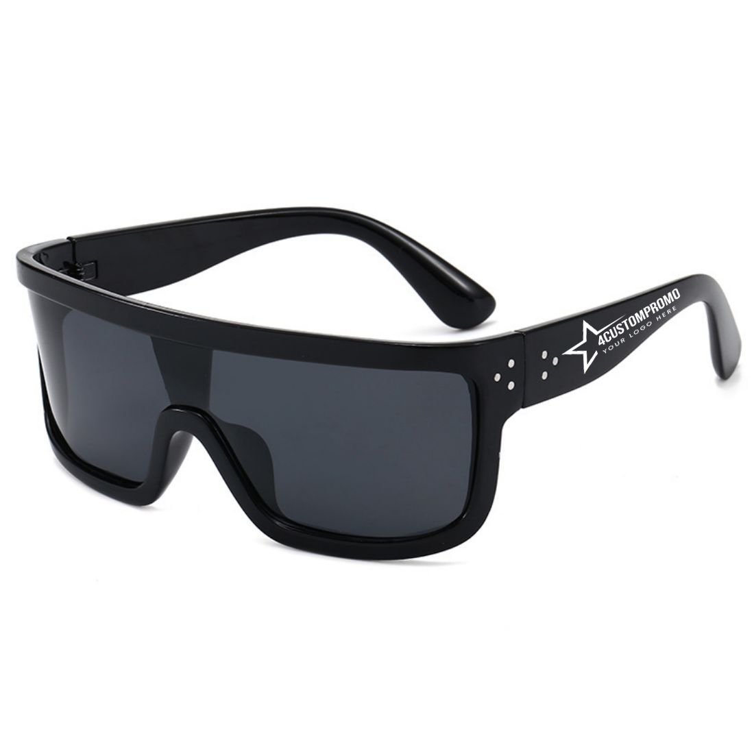 Custom Polarized Shield Sunglasses