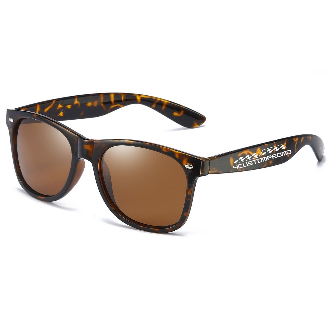 Custom Polarized Tortoiseshell Sunglasses