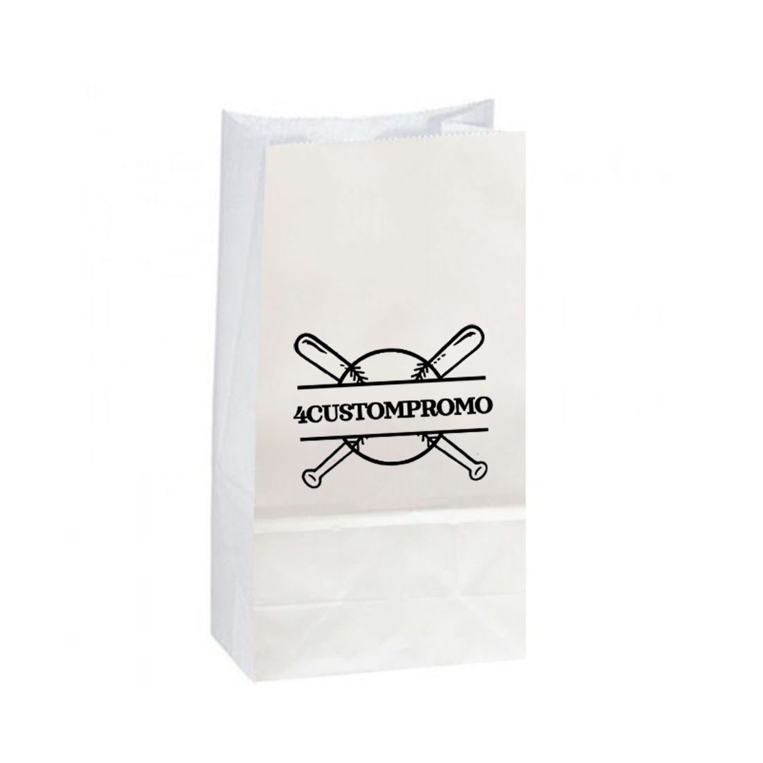 Custom Popcorn Paper Bag – 4.75