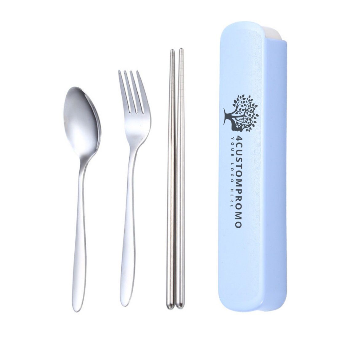 Custom Portable Stainless Steel Cutlery Suit