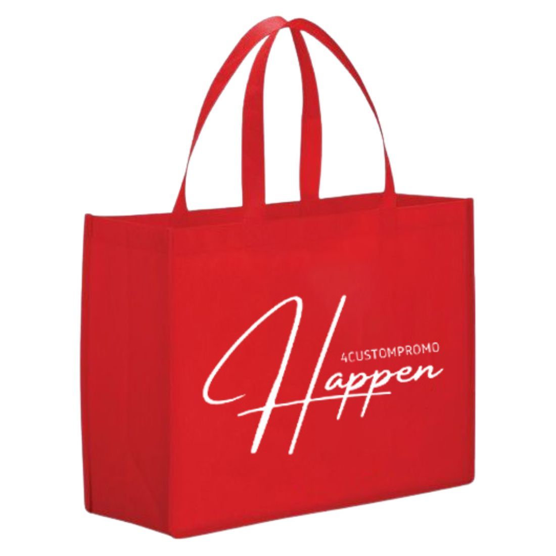 Custom Printed Non-Woven Grocery Tote Bag - 16